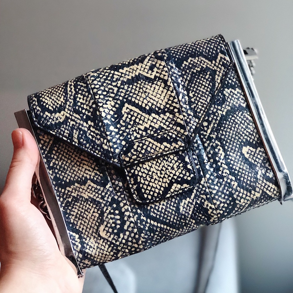 Rebecca Minkoff Snakeskin Crossbody Bag